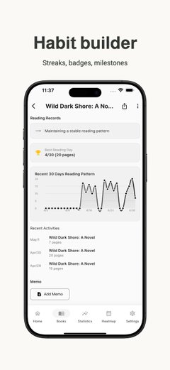 Booktiny: Reading Tracker Screenshot 4